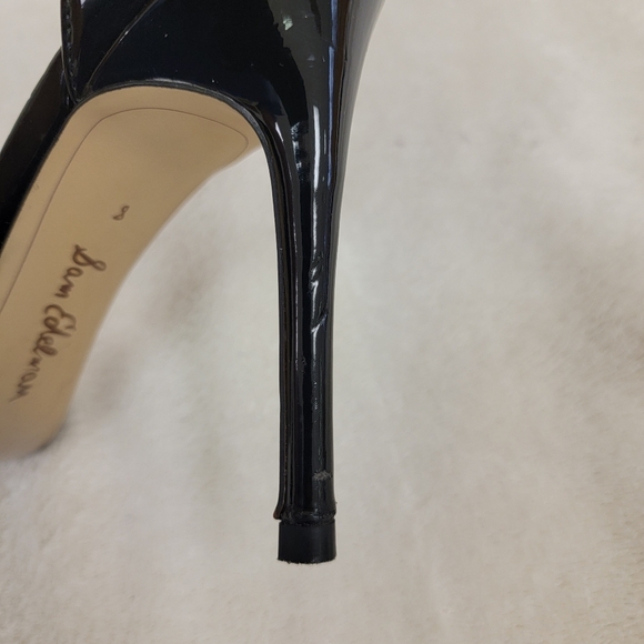 Sam Edelman Ariella Ankle Strap Black 4" Heels - Picture 7 of 12